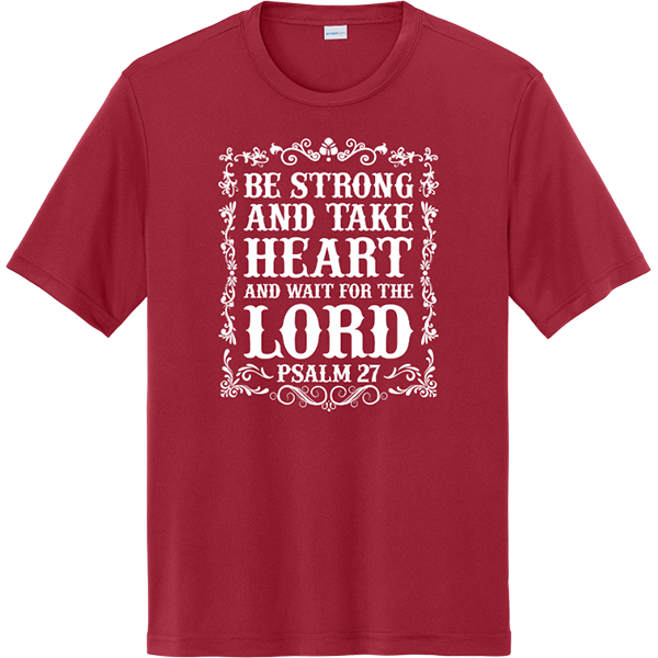 Be Strong and Take Heart - Deep Red