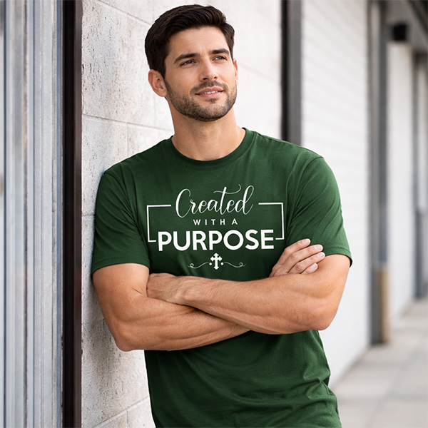 Created With Purpose - Forest Green