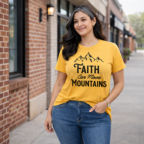 Faith Can Move Mountains - Gold