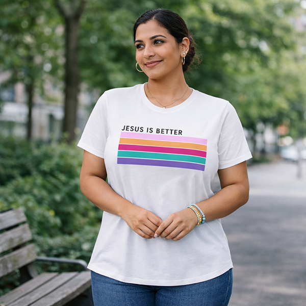 Jesus Is Better - White