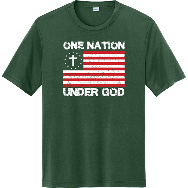 One Nation Under God - Forest Green