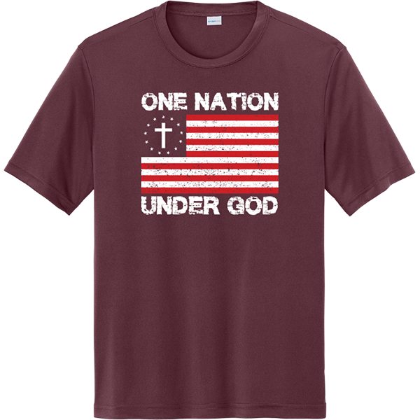 One Nation Under God - Maroon