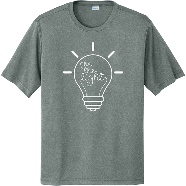 Be the Light - Grey Concrete Heather