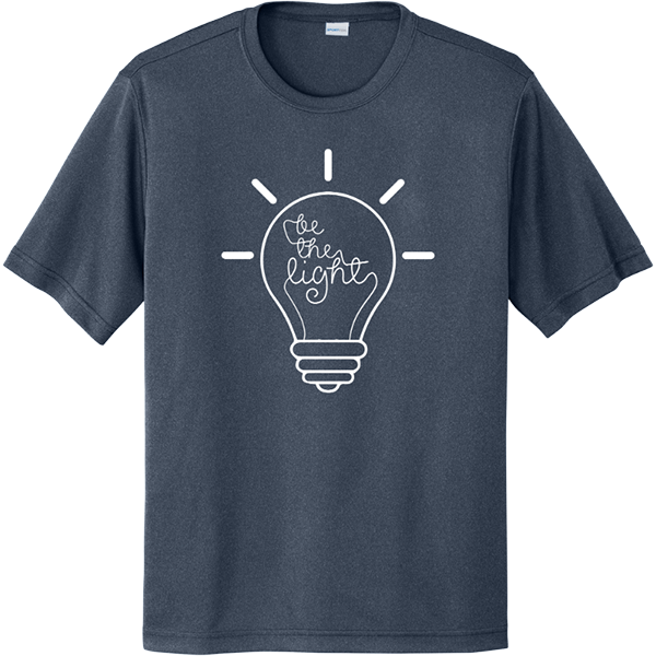 Be the Light - True Navy Heather