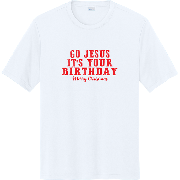 Go Jesus It's Your Birthday - White