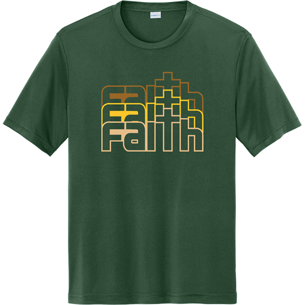 Built on Faith - Forest Green