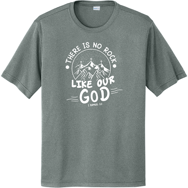 There Is No Rock Like God - Grey Concrete Heather