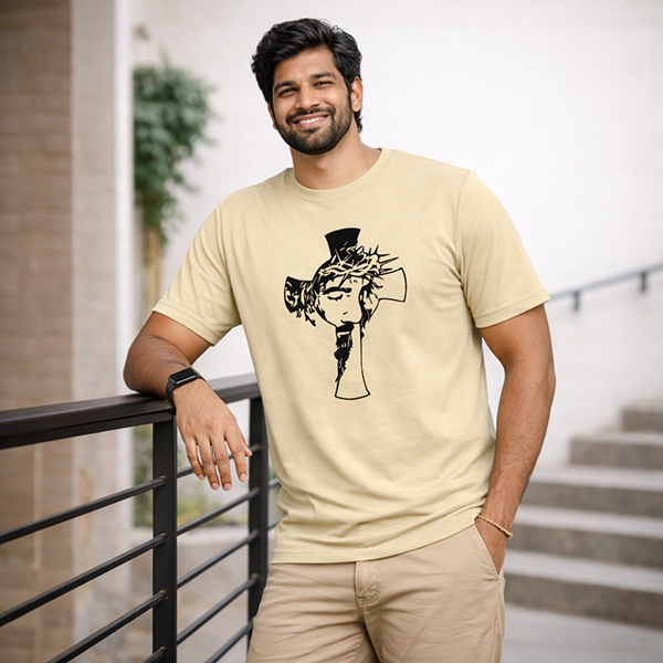 Crowned Cross - Vegas Gold