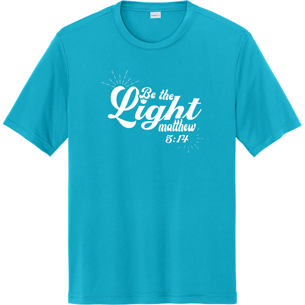 Be the Light (Matthew 5:14) - Atomic Blue