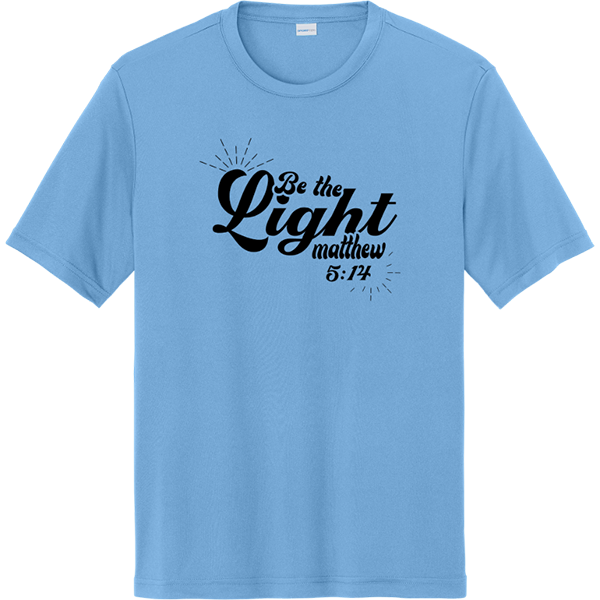 Be the Light (Matthew 5:14) - Carolina Blue