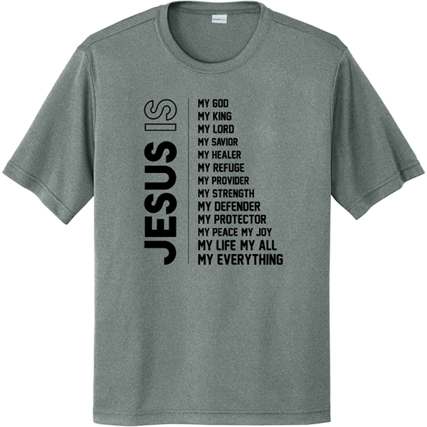 Jesus Is My Everything - Grey Concrete Heather