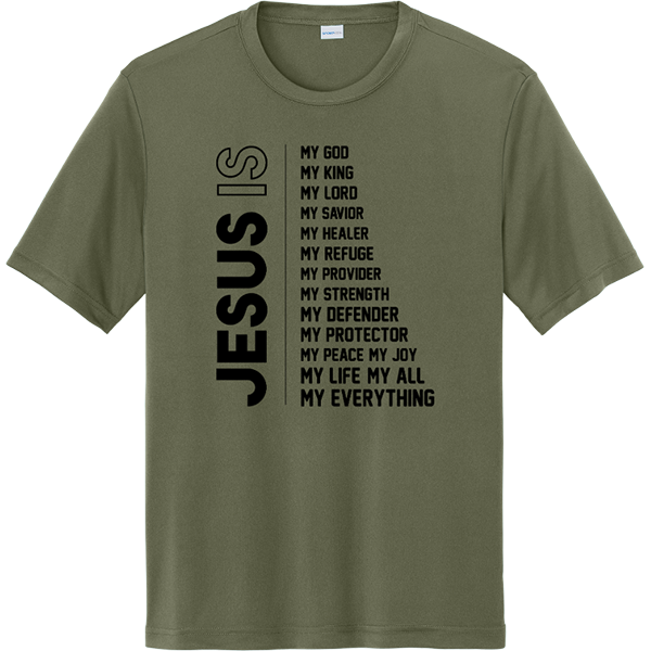 Jesus Is My Everything - Olive Drab Green