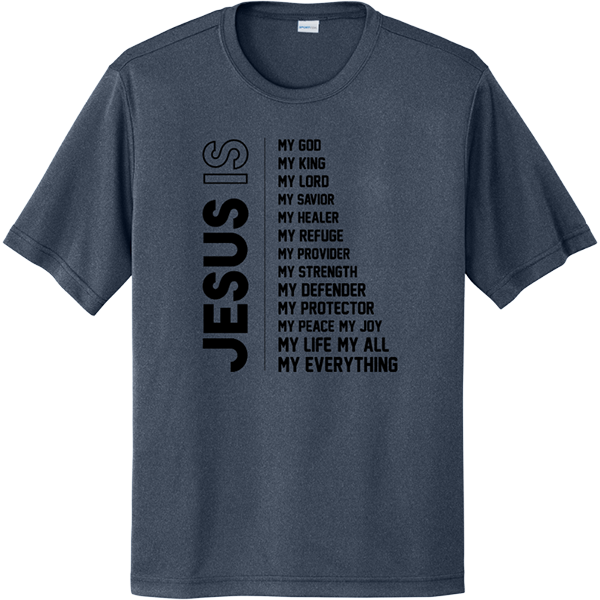 Jesus Is My Everything - True Navy Heather
