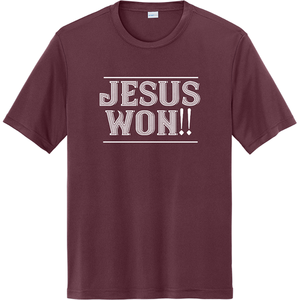 Jesus Won!! - Maroon