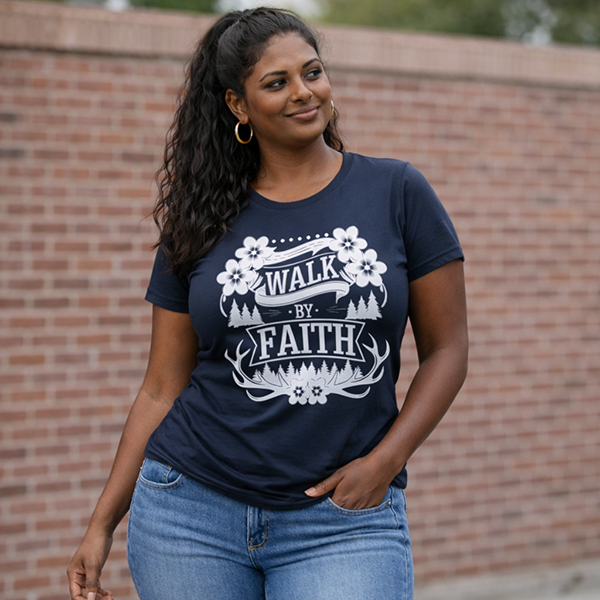 Walk by Faith - True Navy