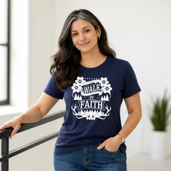 Walk by Faith - True Navy