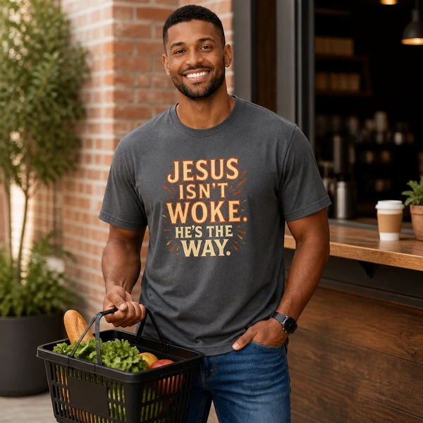 Jesus Is the Way - Iron Grey Heather