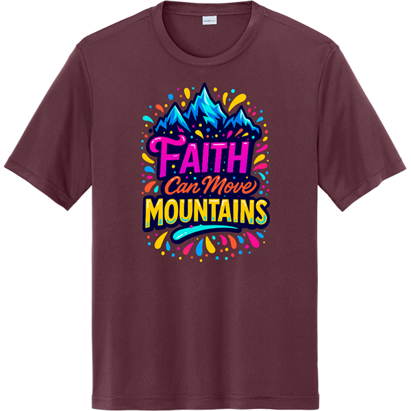 Faith Can Move Mountains - Maroon