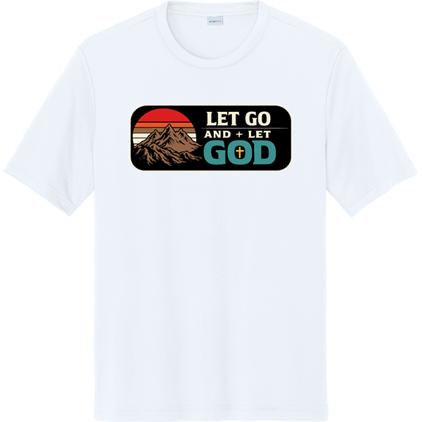 Let Go and Let God - White
