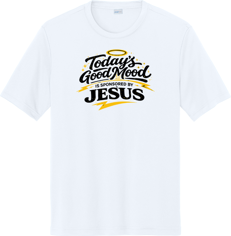 Jesus Sponsored My Good Mood - White