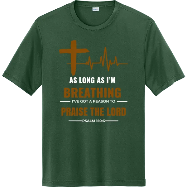 Breathing Praise - Forest Green