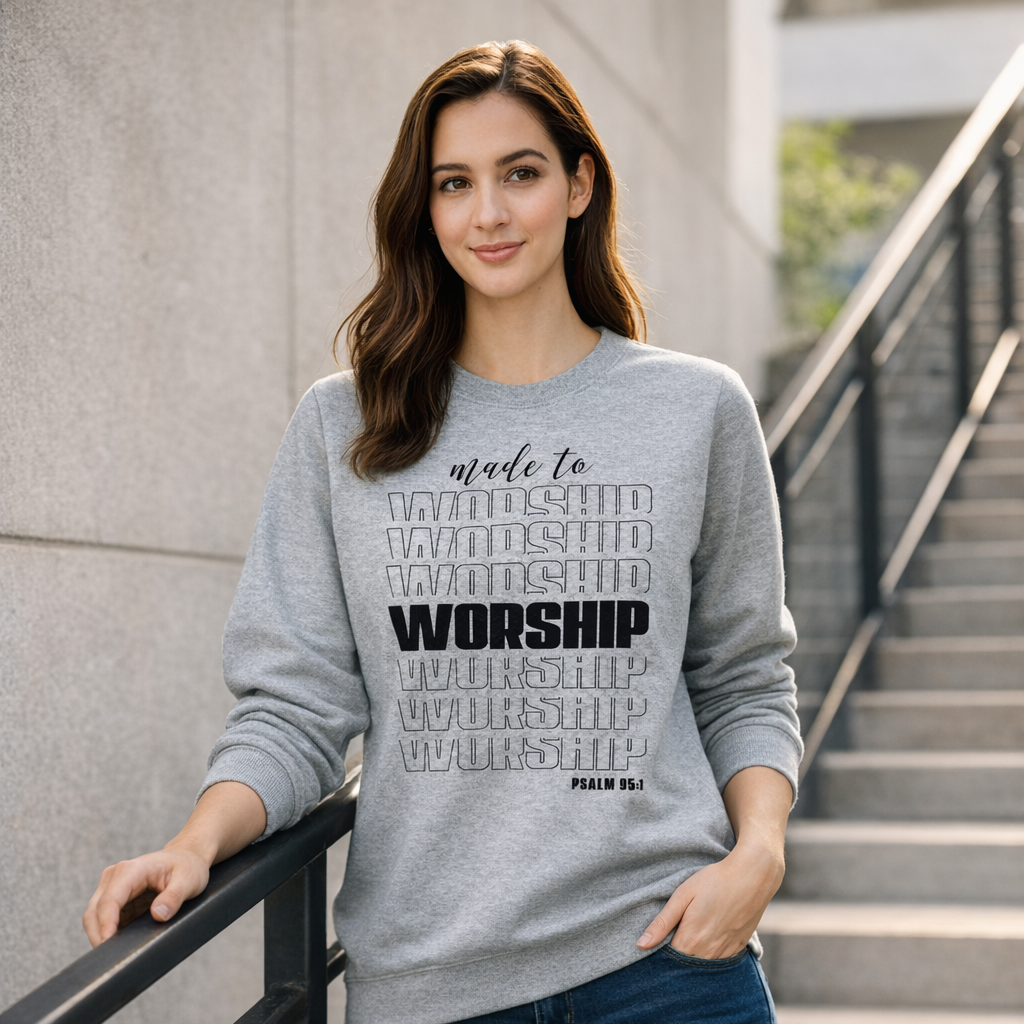 Made to Worship - Athletic Heather