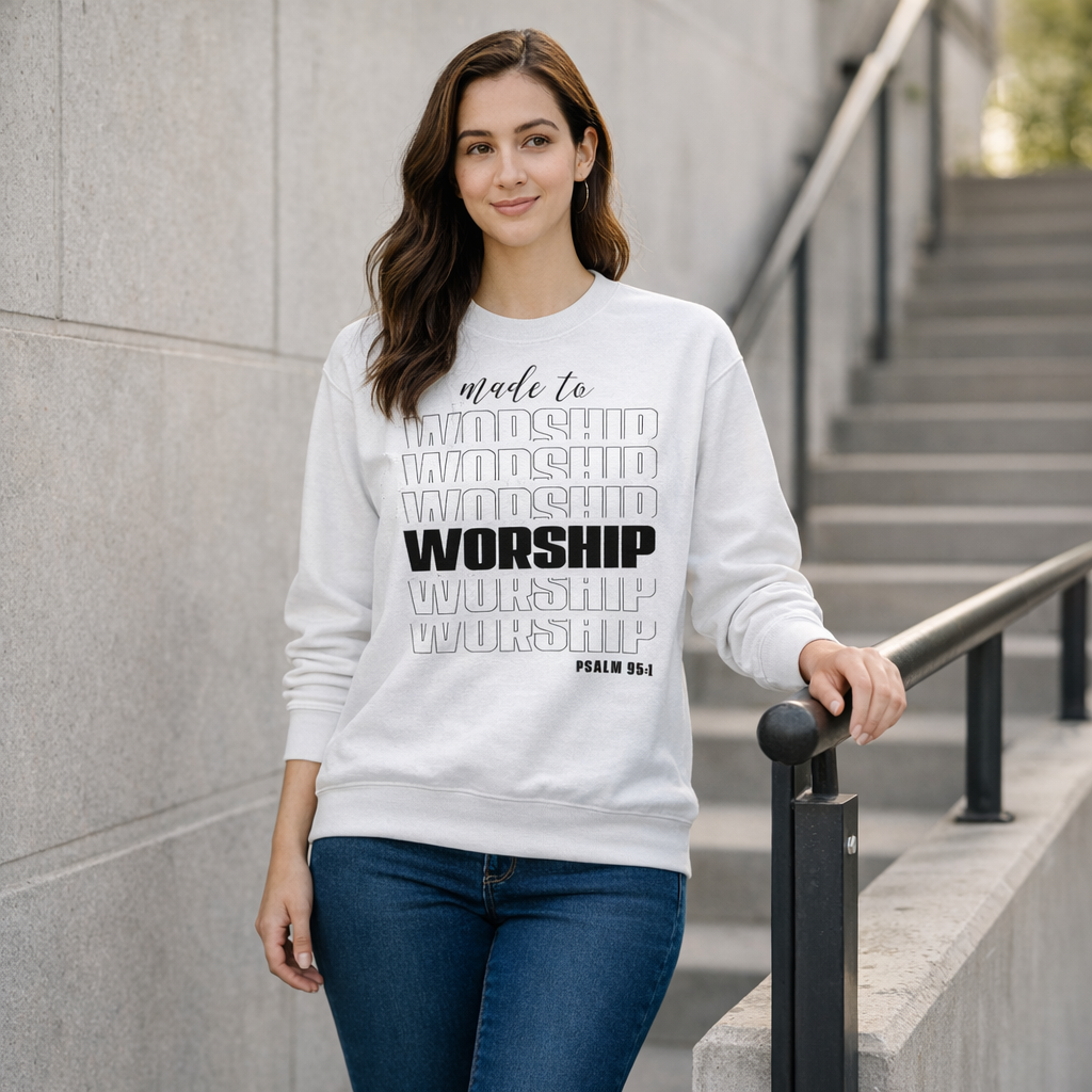 Made to Worship - White
