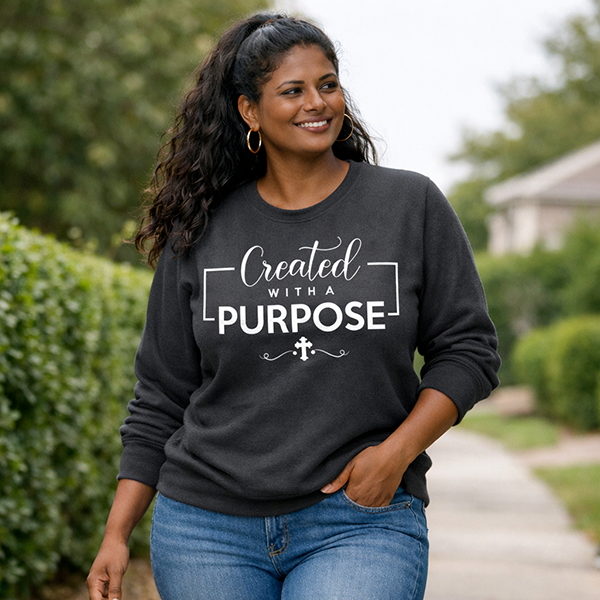 Created With Purpose - Charcoal