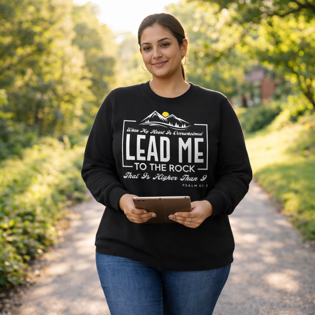 Lead Me to the Higher Rock - Jet Black