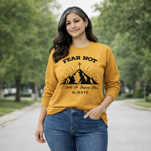 Fear Not I Go Before You - Gold