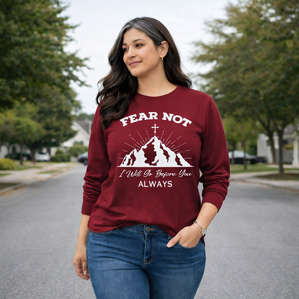 Fear Not I Go Before You - Red