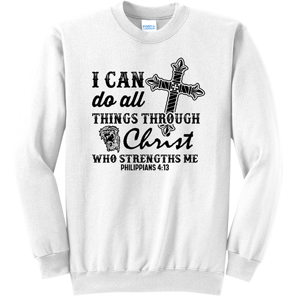 I Can Do All Things Through Christ - White