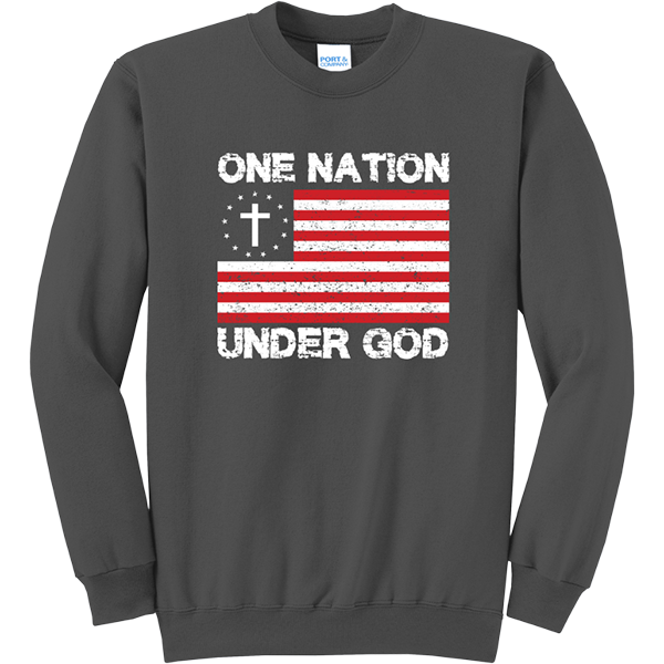 One Nation Under God - Charcoal