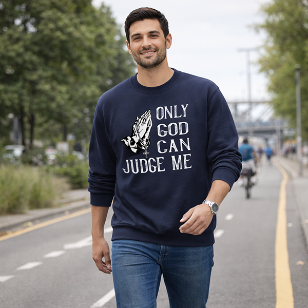 Only God Can Judge Me - Navy