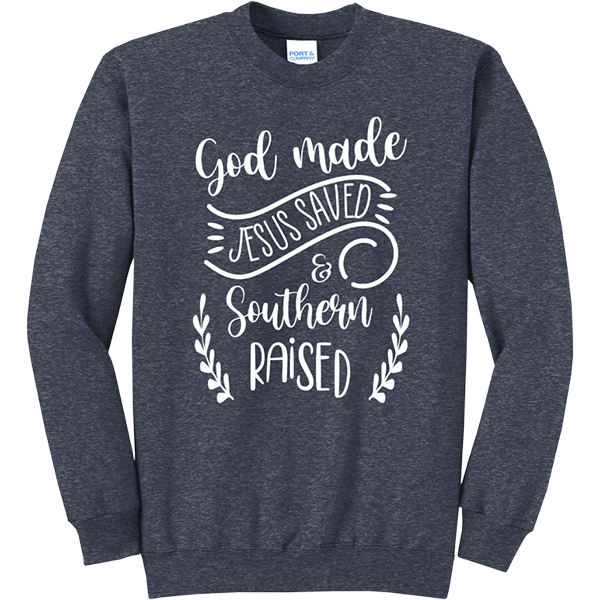 God Made Jesus Saved - Heather Navy