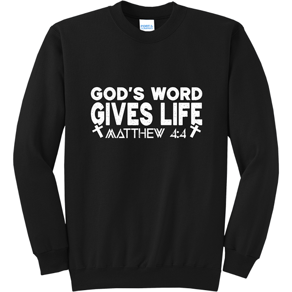 God’s Word Gives Life - Jet Black