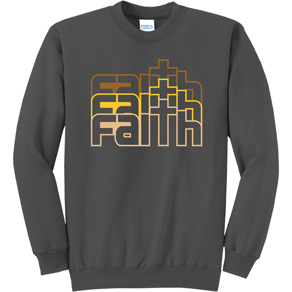 Built on Faith - Charcoal