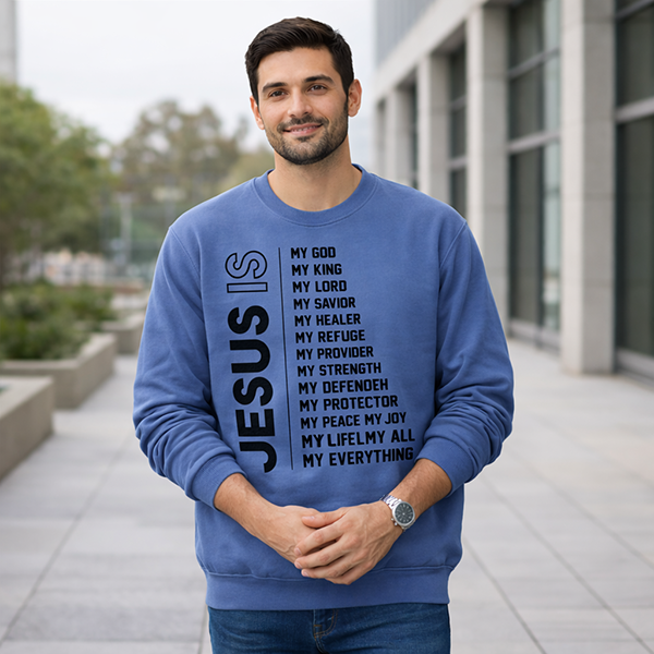 Jesus Is My Everything - Carolina Blue