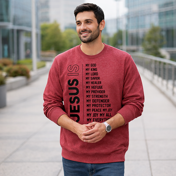 Jesus Is My Everything - Heather Red