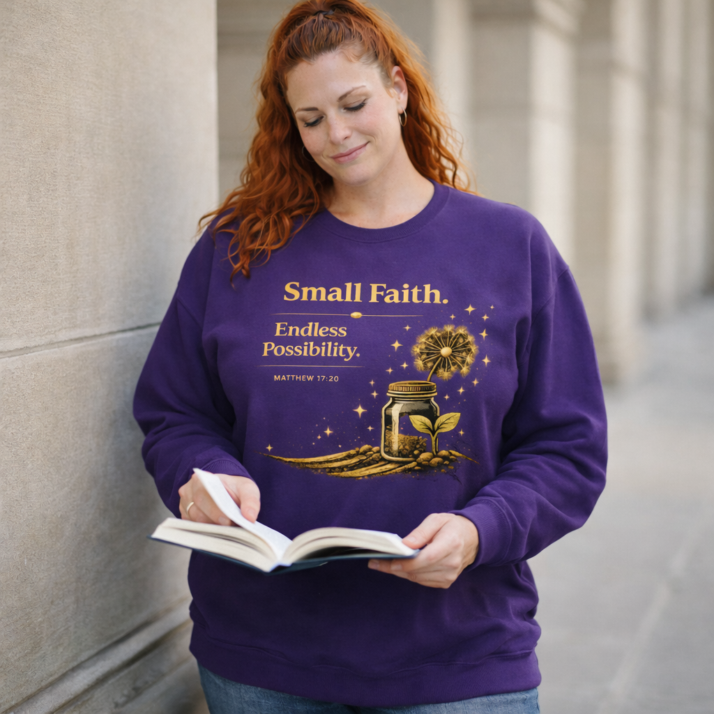 Small Faith, Endless Possibility - Purple