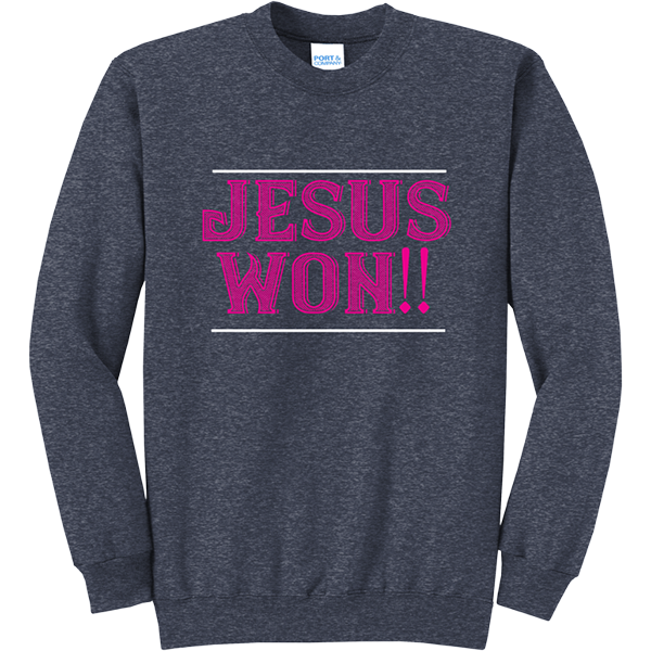 Jesus Won!! - Heather Navy