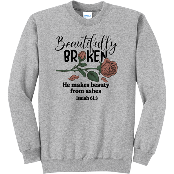 Beautifully Broken - Athletic Heather