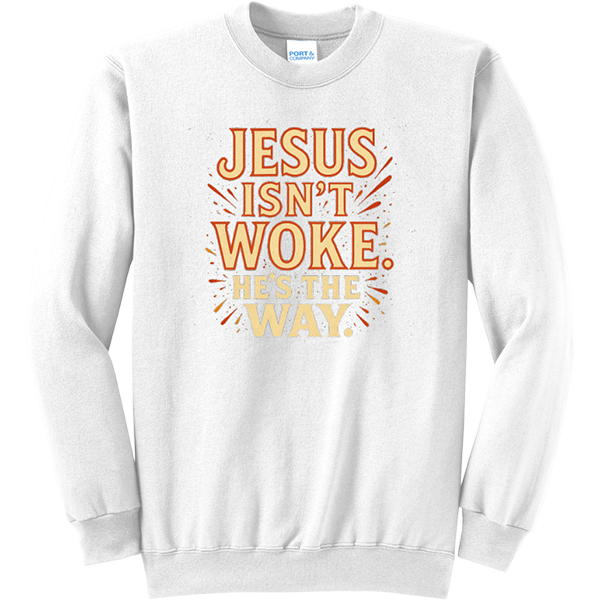 Jesus Isn’t Woke, He’s the Way - White