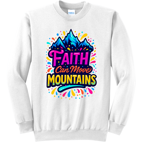 Faith Can Move Mountains - White