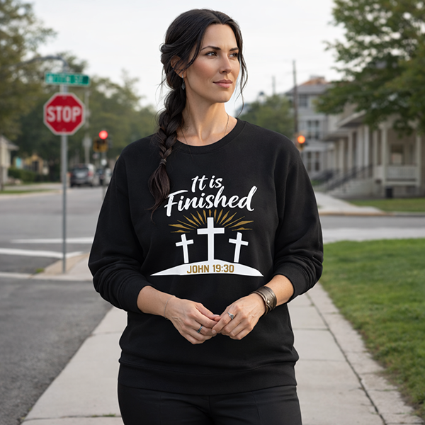 It Is Finished – John 19:30 - Jet Black