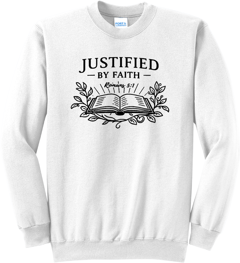 Justified by Faith - White