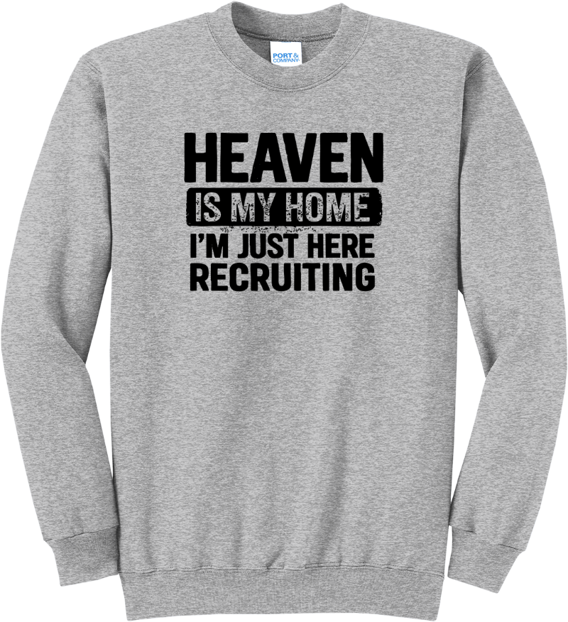 Heaven Is My Home - Athletic Heather