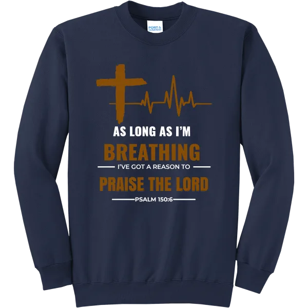 Breathing Praise - Navy