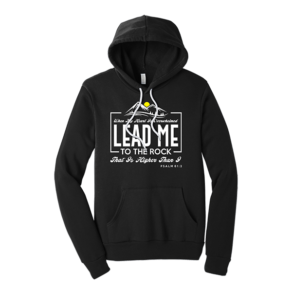 Lead Me to the Higher Rock - Black