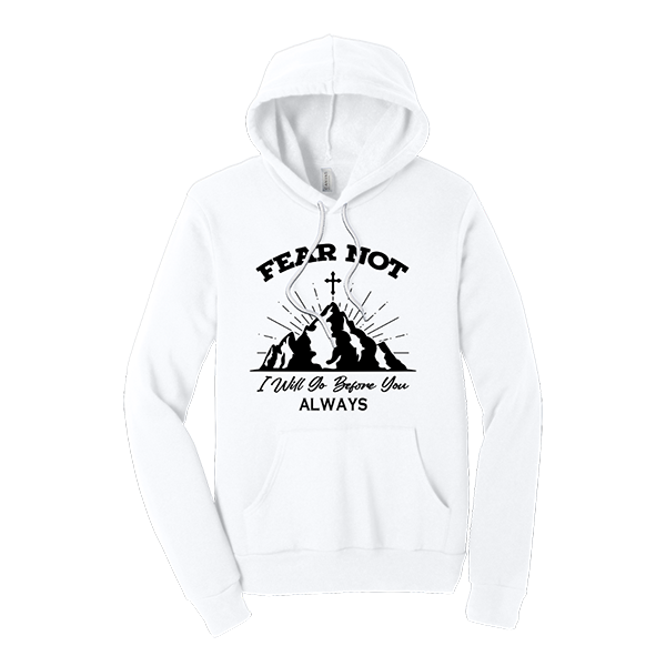 Fear Not I Go Before You - White